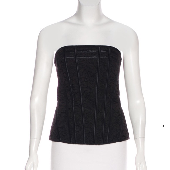 Alice + Olivia Tops - ALICE + OLIVIA. Sleeveless Corset Top